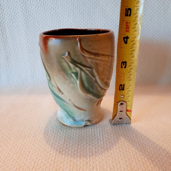 Unique Art Pottery Vase or Cup, 4 1/8" T - Picture 8 of 8